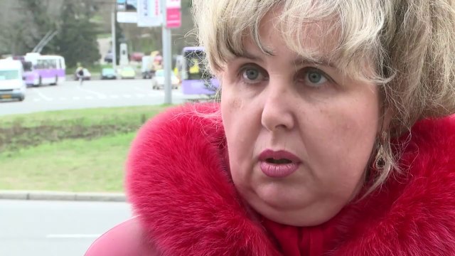 Manifestation pro-Russie à Sébastopol en Crimée