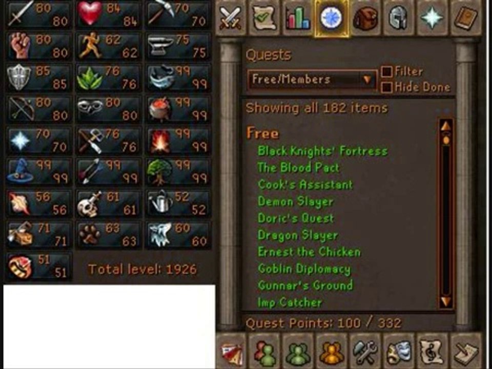 PlayerUp.com - Buy Sell Accounts - Runescape account for sale(2)