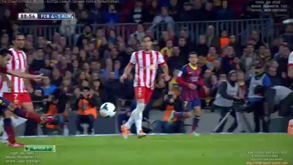 Xavi goal vs Almeria HD