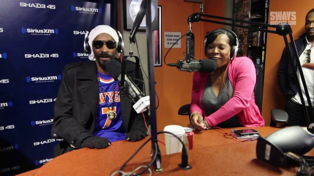 Snoop Lion & Heather B Dead Wrong Freestyle @ Shade 45 Sway In The Morning , 04-28-2013