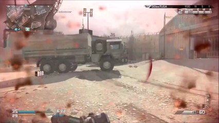 Call Of Duty Ghost rush avec l'AK12 sur Overlord 1