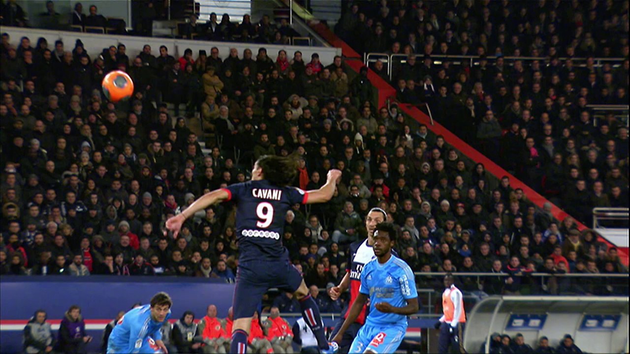 But Edinson CAVANI (79ème) - Paris Saint-Germain - Olympique de Marseille - (2-0) - 02/03/14 - (PSG-OM)