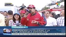 Venezuela está en paz asegura Nicolás Maduro
