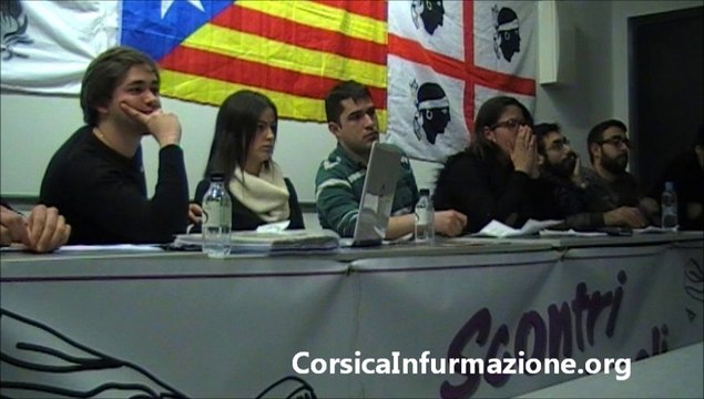 #Corse scontri Internaziunali di a Ghjuventù Corti 2014 Débat international