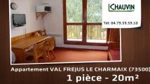 A vendre - appartement - VAL FREJUS LE CHARMAIX (73500) - 1 pièce - 20m²