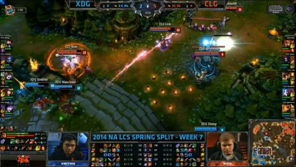LCS NA W7D2 Game 3 XDG vs CLG