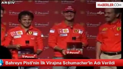 Bahreyn Pisti'nin İlk Virajına Schumacher'in Adı Verildi