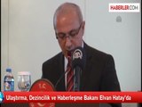 Ulaştırma, Dezincilik ve Haberleşme Bakanı Elvan Hatay'da