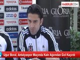 Uğur Boral, Antalyaspor Maçında Kale Ağzından Gol Kaçırdı