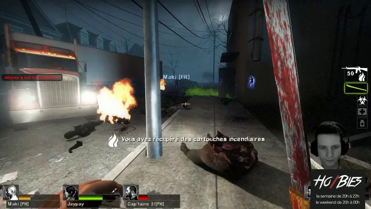 Versus sur L4D2 avec Alex, Jaypay, Octo et Maki