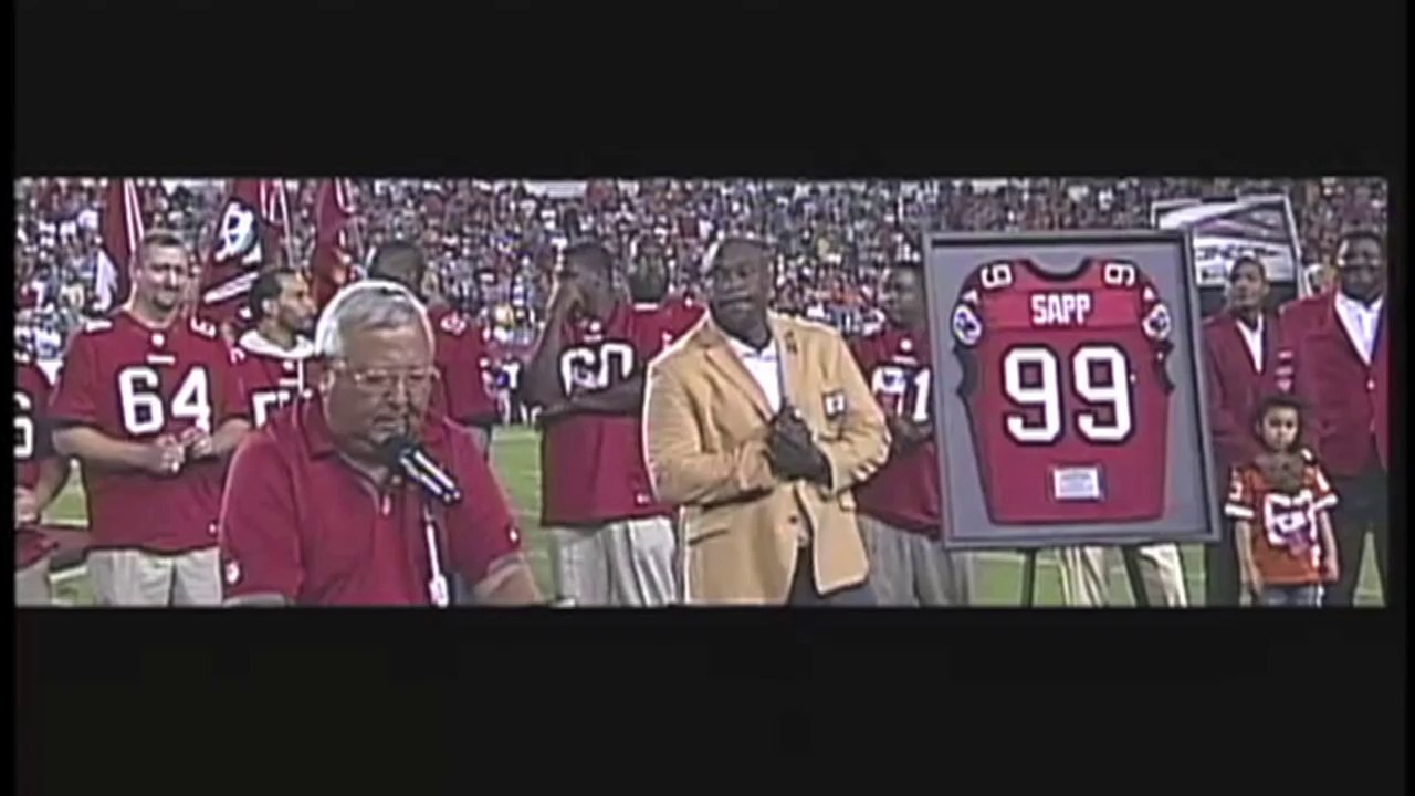 Warren Sapp 11.11.2013 Ring of Honor Ceremony Highlights