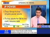 Stocks in news: BHEL, JP Power, Coal India