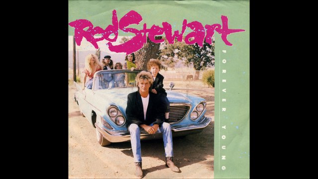 days of rage Rod Stewart 1988 [rare - b side forever young]