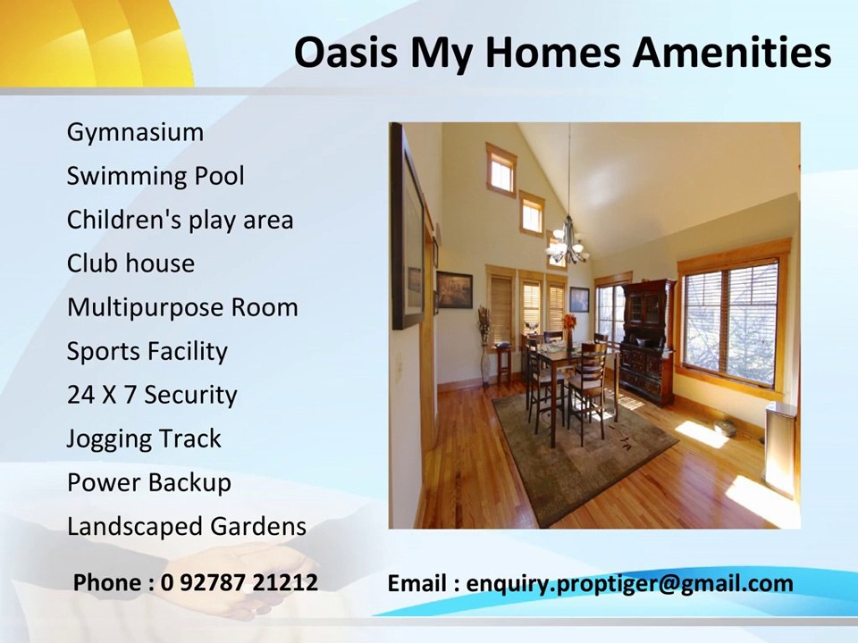 Oasis My Homes Site C - My Homes New Project by Oasis - Surajpur Zeta 1 Greater Noida 9278721212