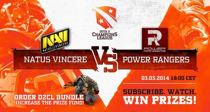 D2CL Season 2 Highlights: Natus Vincere vs. Power Rangers