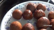 Gulab Jamulu Preparation in Telugu (గులాబ్ జాములు తయారుచేయుట)