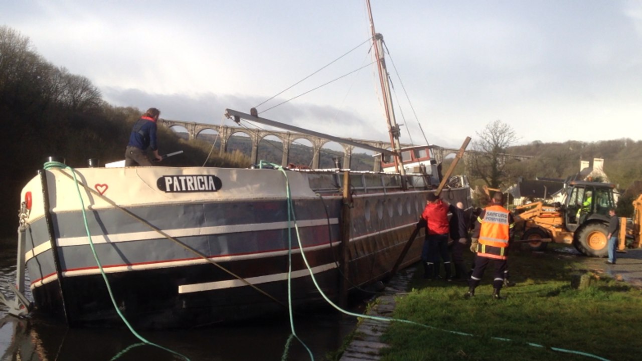 Grande marée sur l'Aulne