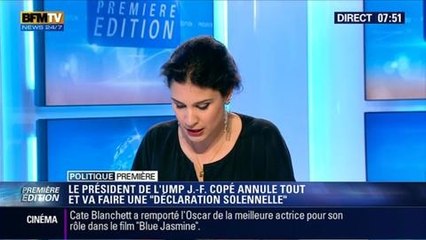 Politique Première: Jean-François Copé entretient le mystère autour de sa "déclaration solennelle" - 03/03