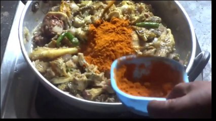Natukodi Pulusu - National Chicken Curry Preparation in Telugu