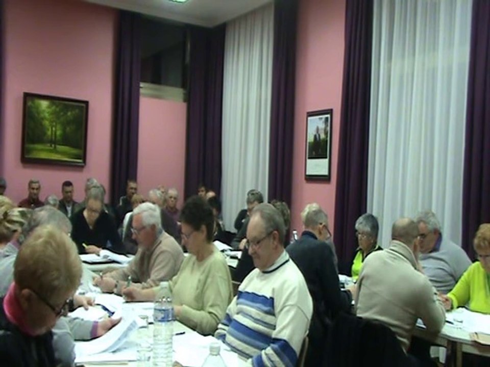 Partie 1 - Réunion de Conseil  - Annay sous Lens – 28/02/2014
