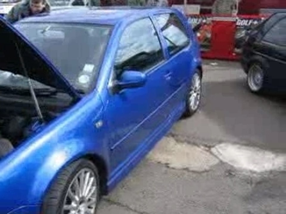 Golf 4 R32 turbo dans les tours