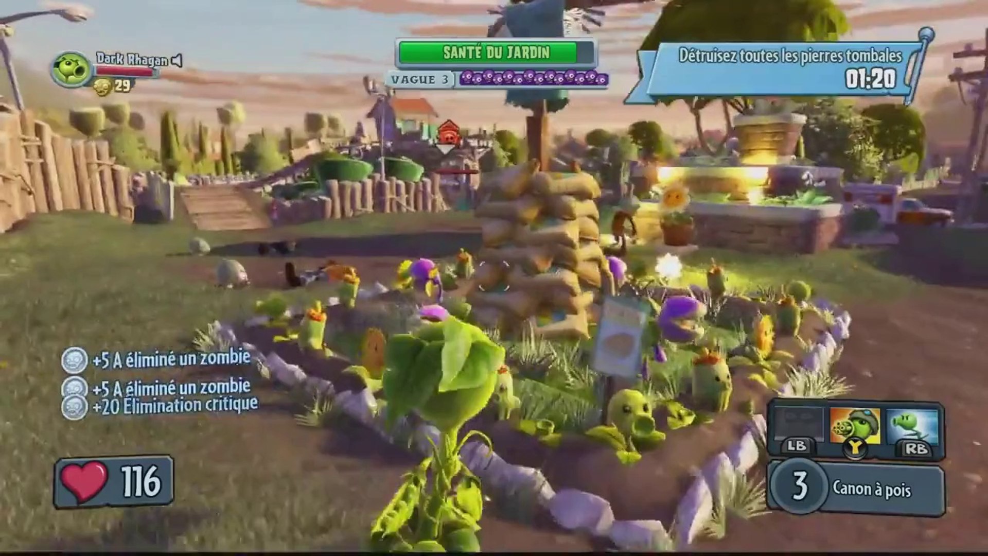 Plants Vs Zombies Garden Warfare Gameplay