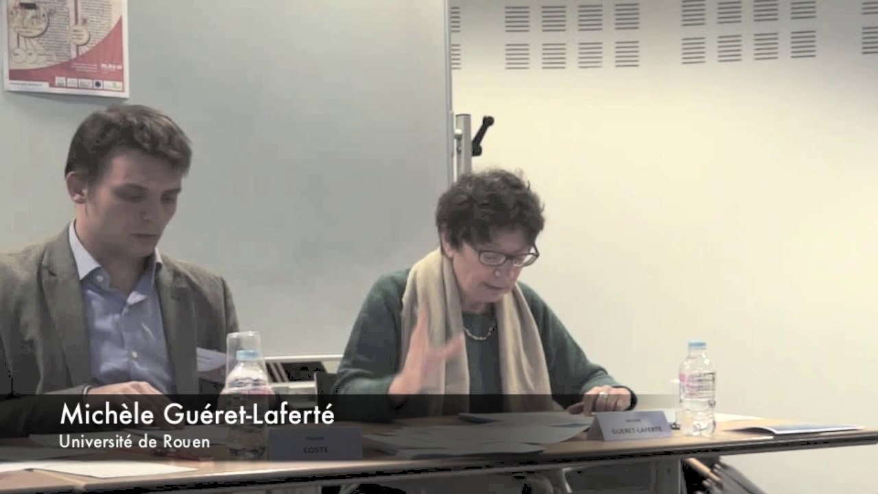 "L'écriture de l'histoire" - Michèle Guéret-Laferté