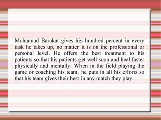Mohannad Barakat Is Passionate About His Role As A Basketball Coach
