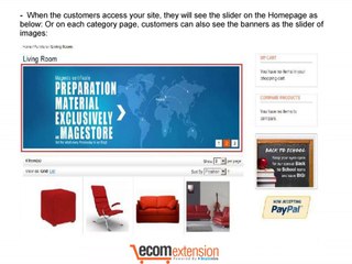 Magento banner slider Extension