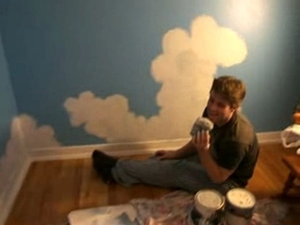 Papa peint les nuages