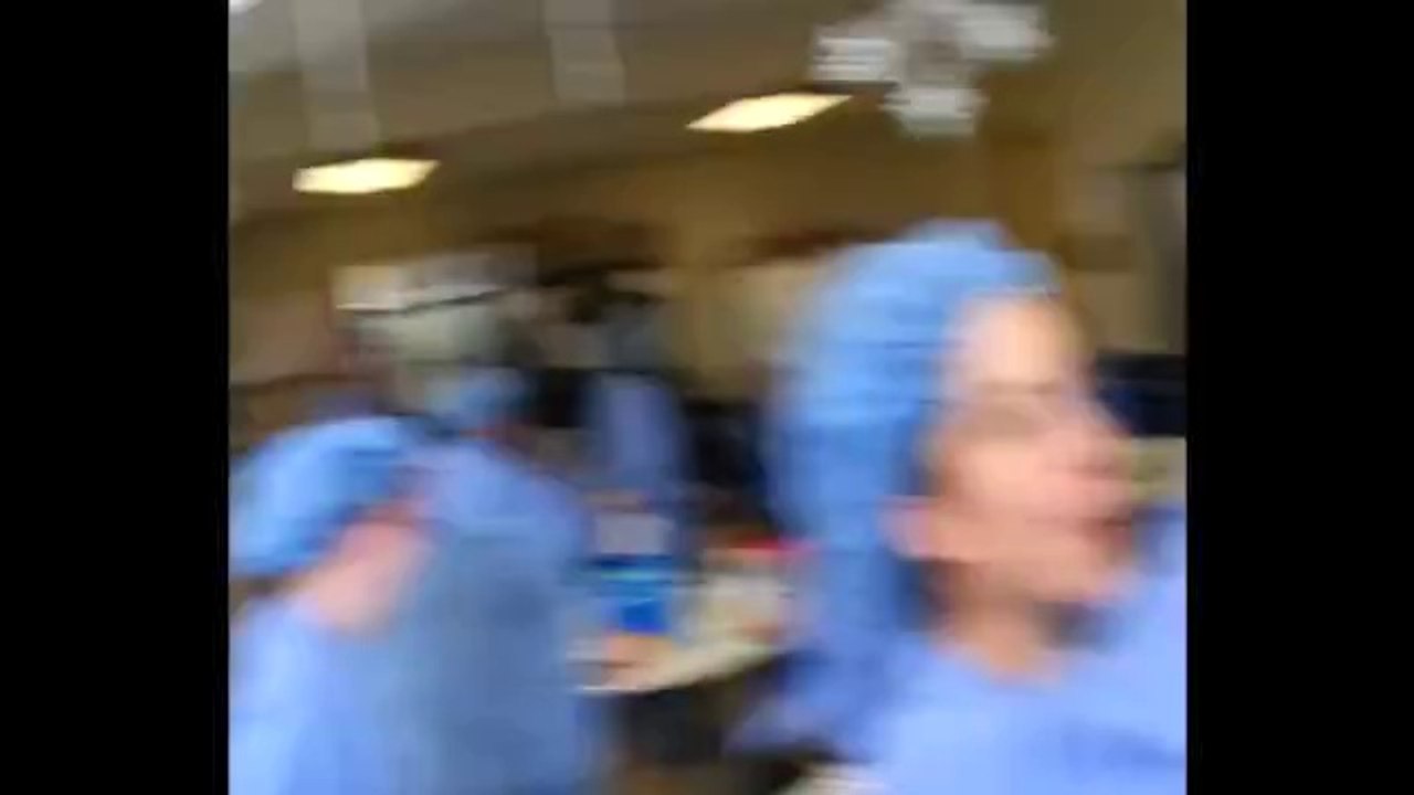 Truthahn jagt einen Paketboten