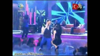 TEODORA & SINAN AKCIL in Beyaz Show, Kanal D (Turkey) (22.04.2011)