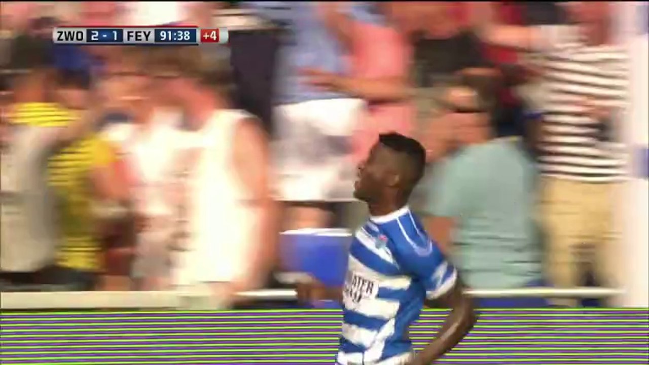 04-08-2013 Samenvatting PEC Zwolle - Feyenoord