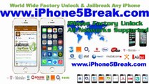 World Wide Unlock iPhone 5S,5C, 4S, 4, 3GS Verizon, ATT, Sprint, Vodafone, O2, Rogers