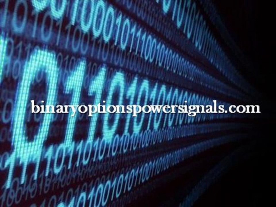 Binary options signal