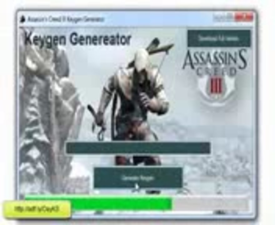 Assassins Creed 3 Keygen Download Free Assassins Creed 3 Key Generator february 2014 No survey - YouTube