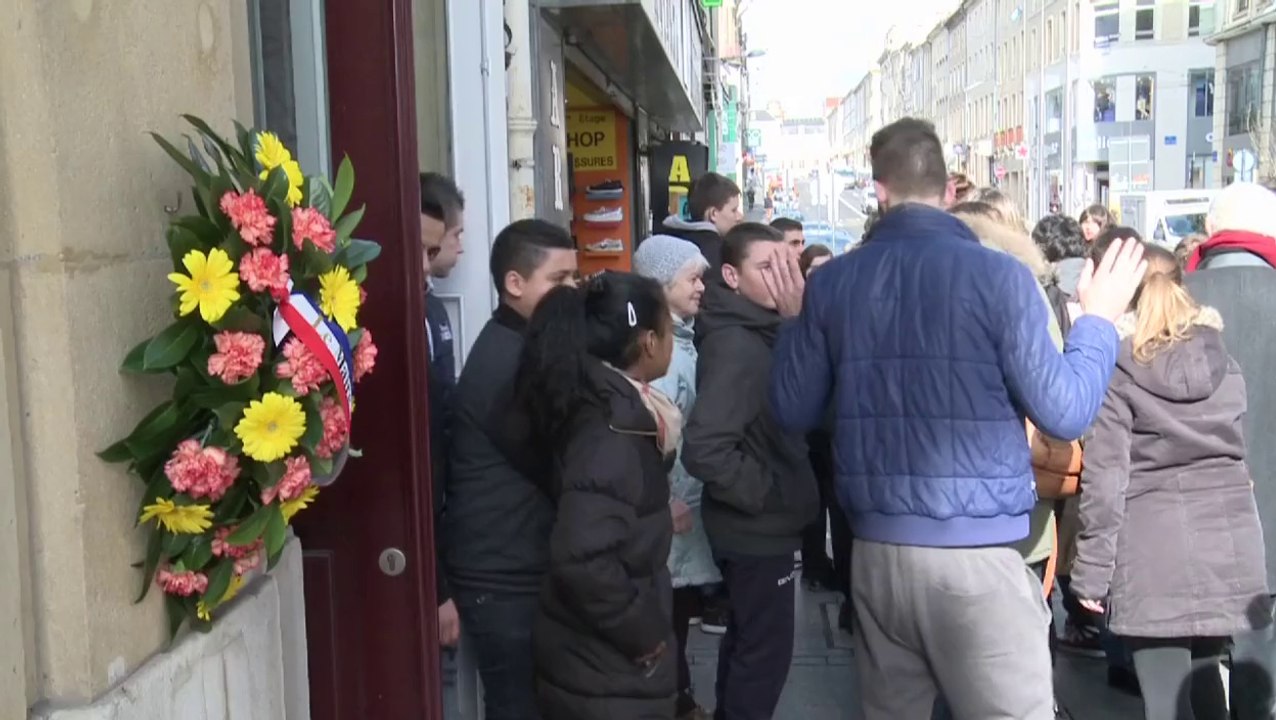 commémoration des rafles de mars 1943 à Nancy