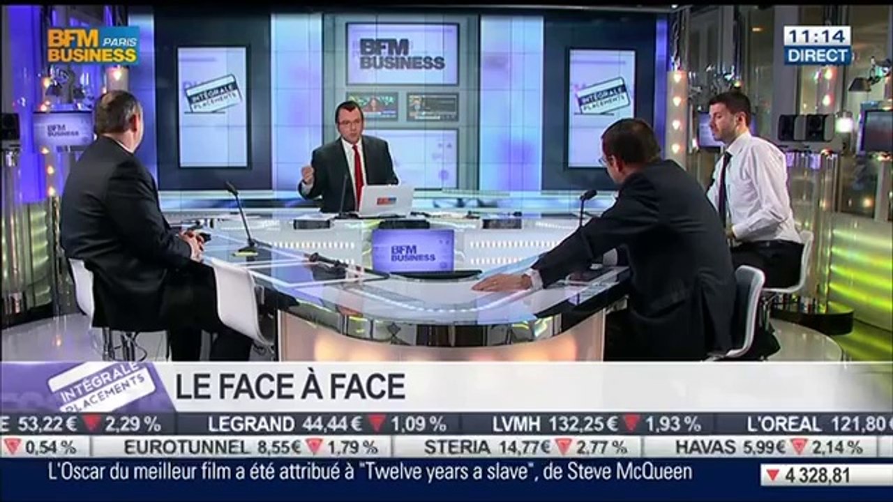 Olivier Delamarche VS Marc Riez le 3 mars 2014