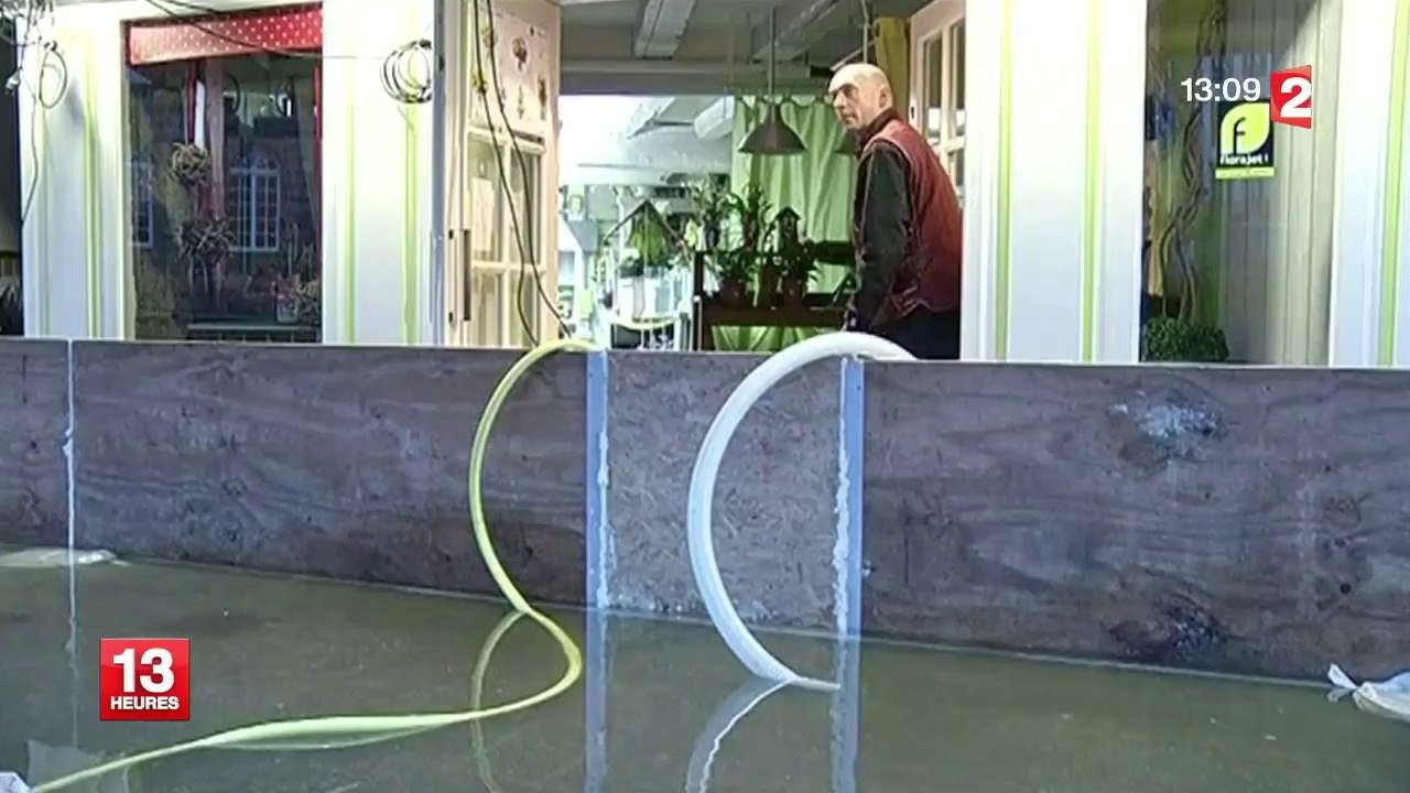 Pluies abondantes, fortes vagues et grandes marées en Bretagne