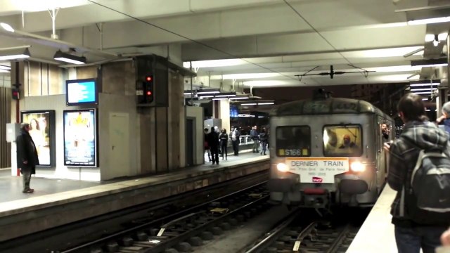 Le dernier voyage d'une Z6100 aka p'tit gris au départ de Gare du Nord