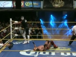 La Sombra vs Dragón Rojo Jr. for the NWA World Middleweight Championship