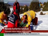 Erzincan Ergan Dağı'nda Havada Kurtarma Tatbikatı (NTV Yayını)  2014