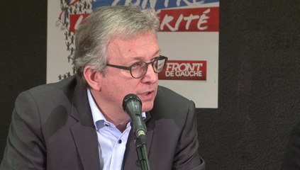 Municipales - Pacte de responsabilité - Européennes - Conf. Presse de Pierre Laurent
