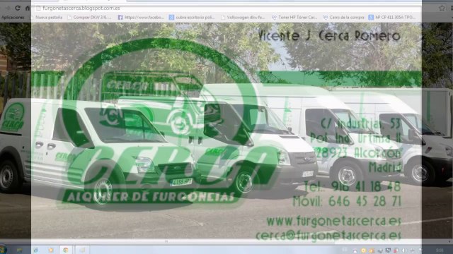 Alquiler furgonetas, Cerca Alquiler De Furgonetas, Grupo 2, (6,5m3)