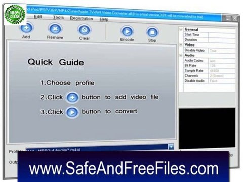Amond iPod-PSP-3GP-MP4-Zune-Apple TV-iPhone Converter 3.2.1 Full Crack Download for PC