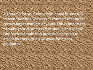 Tips To Start A Business From Home - Exceptional Suggestion Concerning Home Business Progress
