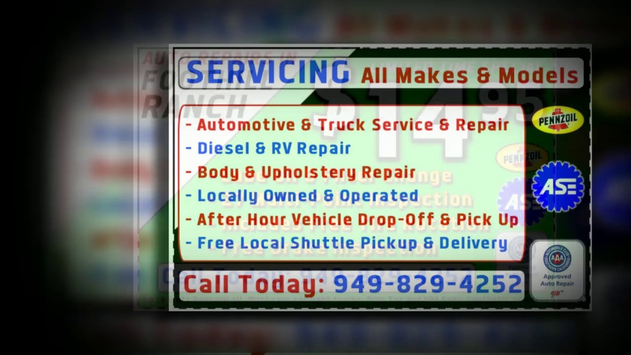 (949) 829-4262 - transmission orange county