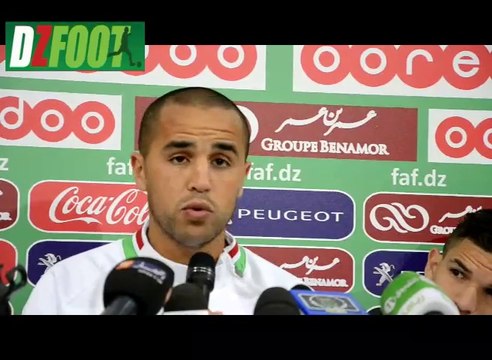 CM2014 : ALG-SLO, Madjid Bougherra Malgré le Qatar, j'ai gardé mon niveau