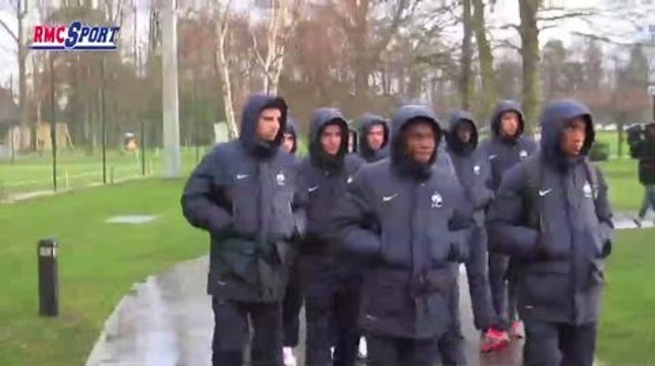 Football / Les premiers pas d'Enzo Zidane à Clairefontaine - 03/03