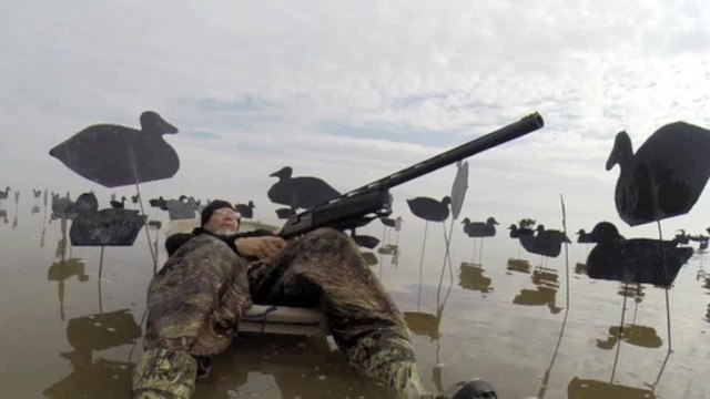 Shooting in a Coffin Blind